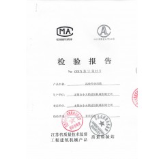 高处作业吊篮检验报告